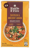 SOUP HEARTY 454G CHICKEN & ANCIENT GRAIN KETTLE FIRE