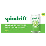 SPINDRIFT 355ML *8 LIME