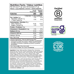 PENNE 198G CHICKAPEA PEPPER & PARM