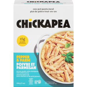 PENNE 198G CHICKAPEA PEPPER & PARM