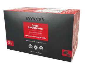 CHIPS CHOCOLATE 255G 72% EVOLVED