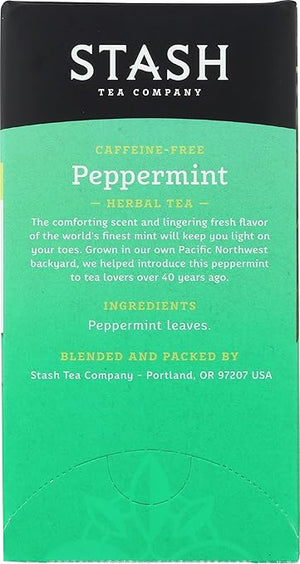 TEA STASH PEPPERMINT TEA 20'