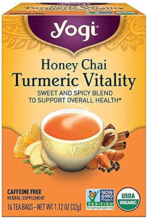 TEA YOGI TURMERIC VITALITY