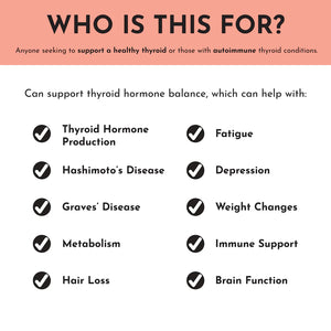 THYROID 60CAPS SUPPORT JUST.INGREDIENTS