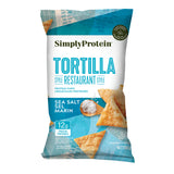 TORTILLA CHIPS 130G SEA SEL SIMPLY PROTEIN
