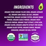 TORTILLAS 212G AVOCADO OIL CHLI