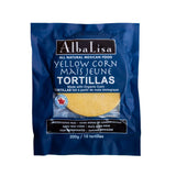 TORTILLA 300G YELLOW CORN ALBA LISA