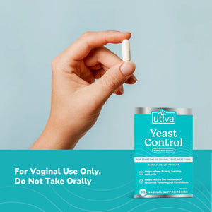 YEAST CONTROL 30VAGINAL SUPPOSITORIES UTIVA