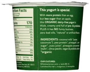 YOGURT 141G PROTEIN PINEAPPLE YUZU COCOJUNE