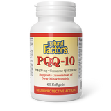 PQQ-10 200MG 60 GÉLULES FACTEURS NATURELS