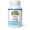 Natural Factors Super Cod Liver Oil   90 Softgels