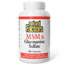 Natural Factors MSM & Glucosamine Sulfate  500 mg / 375 mg  180 Capsules