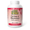 Natural Factors Calcium & Magnesium Citrate with D3  Plus Potassium, Zinc & Manganese   210 Tablets