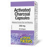 Natural Factors Activated Charcoal Capsules  250 mg  90 Softgels