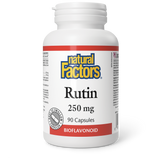Natural Factors Rutin  250 mg  90 Capsules