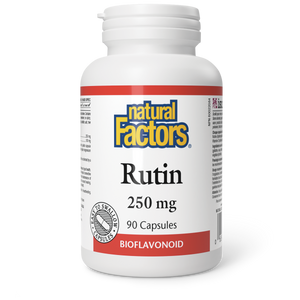 Natural Factors Rutin  250 mg  90 Capsules