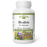Natural Factors Rhodiola  150 mg  60 Capsules