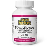Natural Factors HemoFactors  20 mg  60 Chewable Tablets