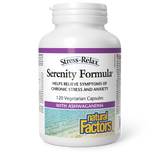 Natural Factors Serenity Formula®  with Ashwagandha    125 mg Sensoril™ ashwagandha extract  120 Vegetarian Capsules