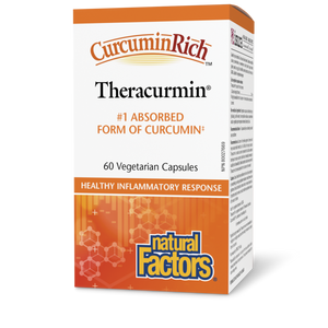 Natural Factors Theracurmin CurcuminRich  30 mg  60 Vegetarian Capsules