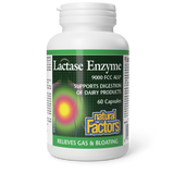 LACTASE ENZYME 60CAP N.FACTEURS