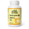 Natural Factors SunVitamin D3  2500 IU  180 Softgels