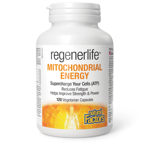 Natural Factors Mitochondrial Energy   120 Vegetarian Capsules