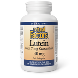 Natural Factors Lutein with 7 mg Zeaxanthin  40 mg  30 Softgels