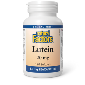 LUTÉINE 20MG 120GEL FACTEURS NATURELS 