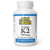 Natural Factors Vitamin K2  100 mcg  60 Vegetarian Capsules