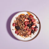 GRANOLA CACAO WHOLE 226G PEANUT BUTTER BANANA BLUE STRIPES