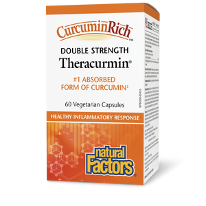 Natural Factors Theracurmin CurcuminRich  Double Strength   60 mg  60 Vegetarian Capsules