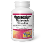 BISGLYCINATE DE MAGNÉSIUM 200MG 120VGELULES