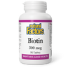 Natural Factors Biotin  300 mcg  90 Tablets