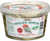 PICKLE 473M  HOT CHIPS DILL