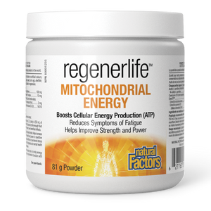 Natural Factors Regenerlife™ Mitochondrial Energy   81 g Powder Watermelon