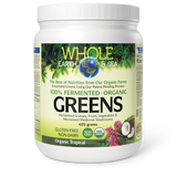 Whole Earth & Sea® Fermented Organic Greens   405 g Powder Organic Tropical