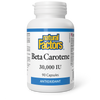 Natural Factors Beta Carotene  30,000 IU  90 Capsules