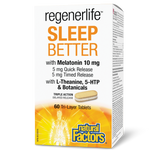 Natural Factors Sleep Better   60 Tri-Layer Tablets