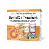 Natural Factors 7-Day Total Nutritional Cleanse  with RevitalX® & Detoxitech®    1 Kit