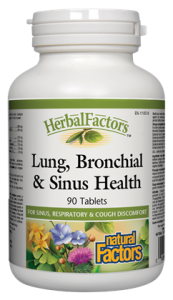 LUNG BRONCHIAL &SINUS 90TAB NATURAL FACTORS