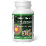 Natural Factors Gluten Relief®   90 Vegetarian Capsules