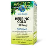 Whole Earth & Sea® Herring Gold™  1000 mg  60 Softgels