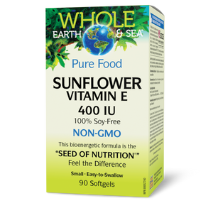Whole Earth & Sea® Sunflower Vitamin E  400 IU  90 Softgels