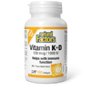 Natural Factors Vitamin K+D  120 mcg / 1000 IU  180 Softgels