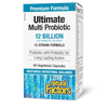 Natural Factors Ultimate Multi Probiotic   12 Billion Live Probiotic Cultures  60 Vegetarian Capsules