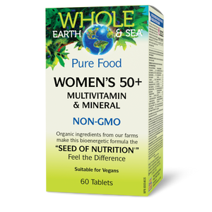 Whole Earth & Sea® Women’s 50+ Multivitamin & Mineral   60 Tablets