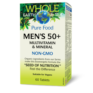Whole Earth & Sea® Men's 50+ Multivitamin & Mineral   60 Tablets