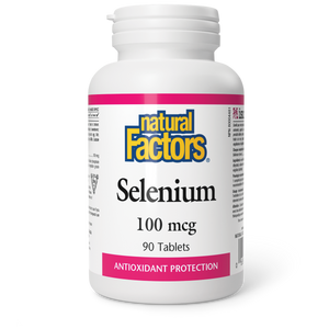 Natural Factors Selenium   100 mcg  90 Tablets
