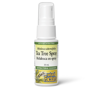 Natural Factors Tea Tree Spray   30 mL Spray